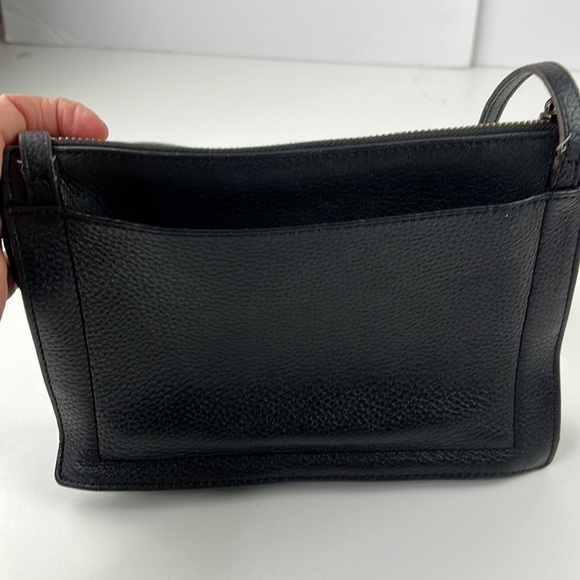 DKNY  Black Leather Studded Crossbody Purse - Picture 9 of 10